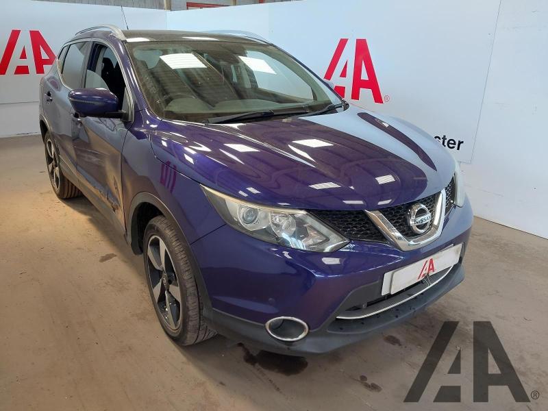 2016 NISSAN QASHQAI N-CONNECTA DCI 1598cc TURBO DIESEL MANUAL 6 Speed 5 DOOR HATCHBACK