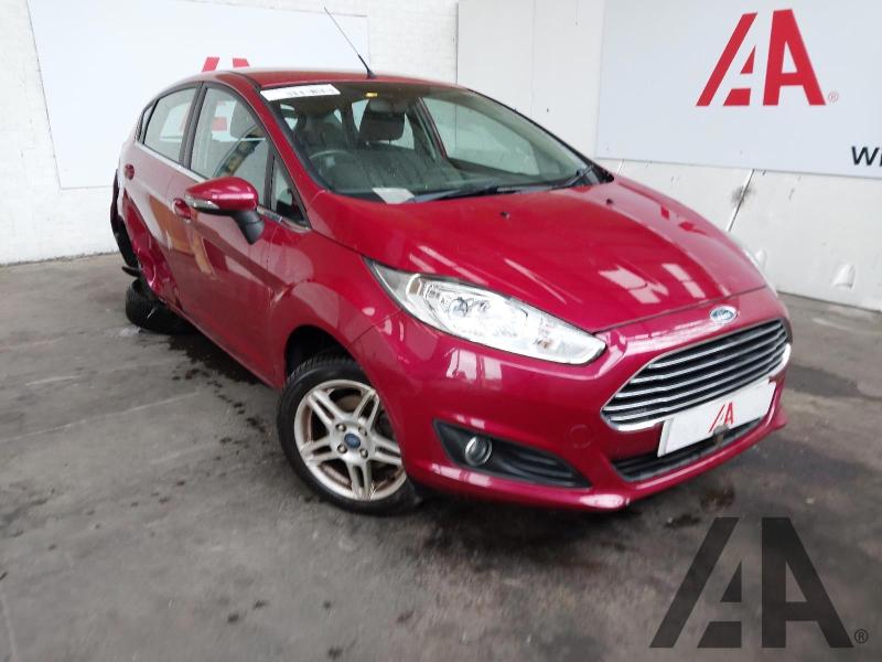 2013 FORD FIESTA ZETEC 1242cc PETROL MANUAL 5 Speed 5 DOOR HATCHBACK