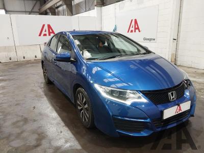 Image of 2016 HONDA CIVIC I-VTEC S 1339cc PETROL MANUAL 6 Speed 5 DOOR HATCHBACK