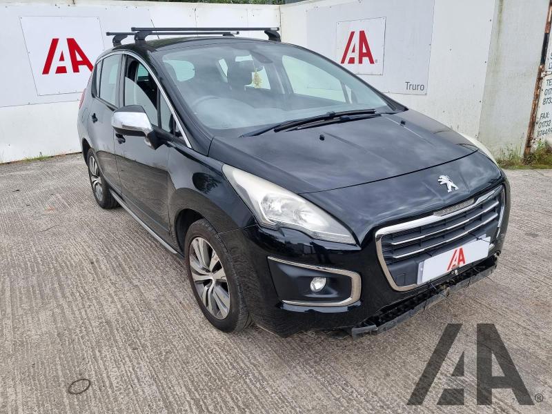 2014 PEUGEOT 3008 HDI ACTIVE 1560cc TURBO DIESEL MANUAL 6 Speed 5 DOOR HATCHBACK