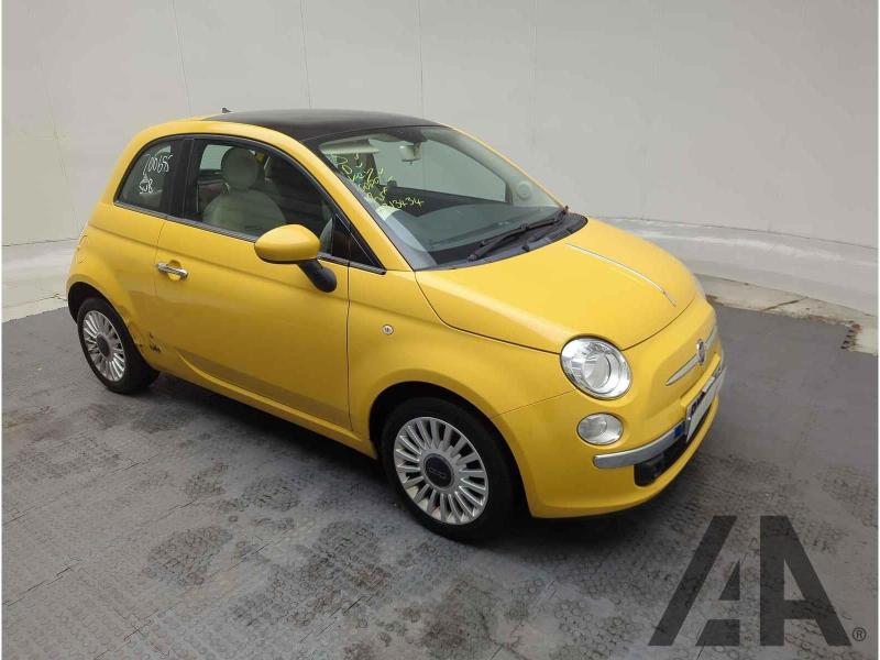 2013 FIAT 500 LOUNGE 875cc TURBO PETROL MANUAL 3 DOOR HATCHBACK