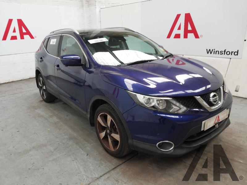 2016 NISSAN QASHQAI DCI N-TEC PLUS 1461cc TURBO DIESEL MANUAL 6 Speed 5 DOOR HATCHBACK