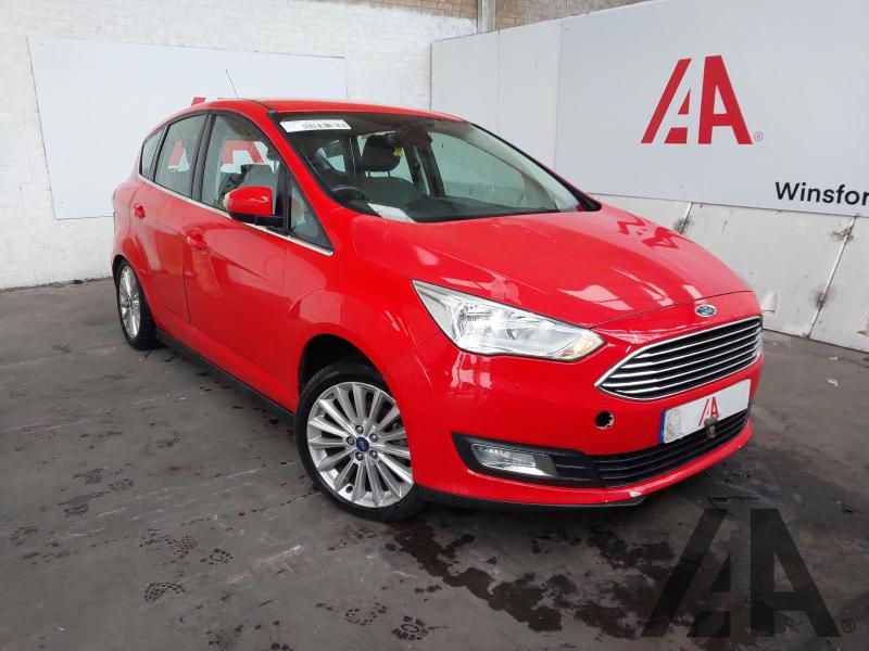 2016 FORD C-MAX TITANIUM TDCI 1499cc TURBO DIESEL AUTOMATIC 5 DOOR MPV