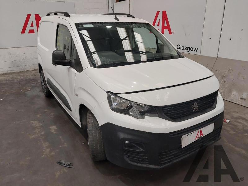 2021 PEUGEOT PARTNER BLUEHDI PROFESSIONAL L1 1499cc TURBO DIESEL MANUAL 2 DOOR PANEL VAN