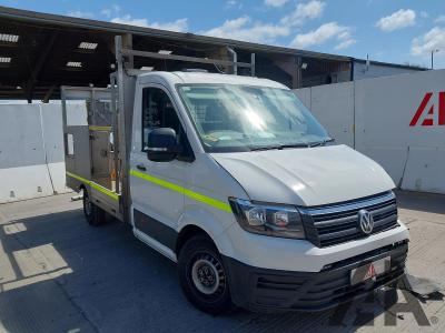 Image of 2023 VOLKSWAGEN CRAFTER CR35 TDI FC/C M STARTLINE 1968cc TURBO DIESEL AUTOMATIC CHASSIS CAB