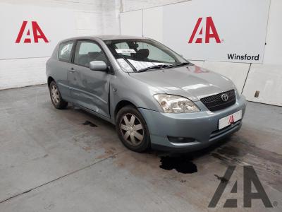 Image of 2004 TOYOTA COROLLA T3 VVT-I 1598cc PETROL AUTOMATIC 4 Speed 3 DOOR HATCHBACK