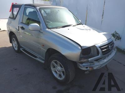 2004 SUZUKI GRAND VITARA SPORT 16V 1590cc PETROL MANUAL 5 Speed 3 DOOR CONVERTIBLE
