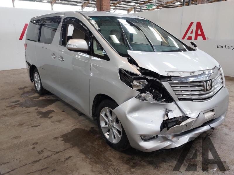 2010 TOYOTA ALPHARD 2364cc PETROL AUTOMATIC MPV