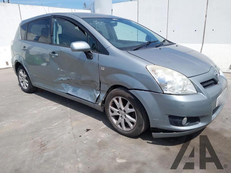 2009 TOYOTA COROLLA VERSO SR D-4D 2231cc TURBO DIESEL MANUAL 6 Speed 5 DOOR MPV