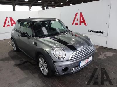 Image of 2009 MINI HATCH ONE GRAPHITE 1397cc PETROL MANUAL 6 Speed 3 DOOR HATCHBACK