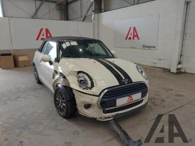 Image of 2016 MINI CONVERTIBLE COOPER D 1496cc TURBO DIESEL MANUAL 6 Speed 2 DOOR CONVERTIBLE