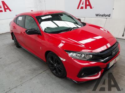 Image of 2018 HONDA CIVIC VTEC SPORT LINE 988cc TURBO PETROL MANUAL 6 Speed 5 DOOR HATCHBACK