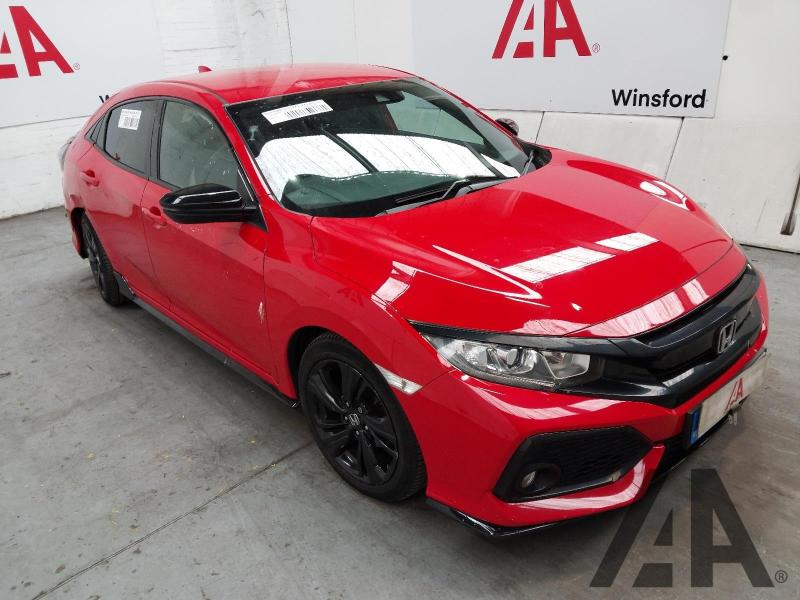 2018 HONDA CIVIC VTEC SPORT LINE 988cc TURBO PETROL MANUAL 6 Speed 5 DOOR HATCHBACK