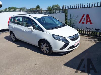 Image of 2014 VAUXHALL ZAFIRA TOURER EXCLUSIV CDTI 1956cc TURBO DIESEL AUTOMATIC 6 Speed 5 DOOR MPV