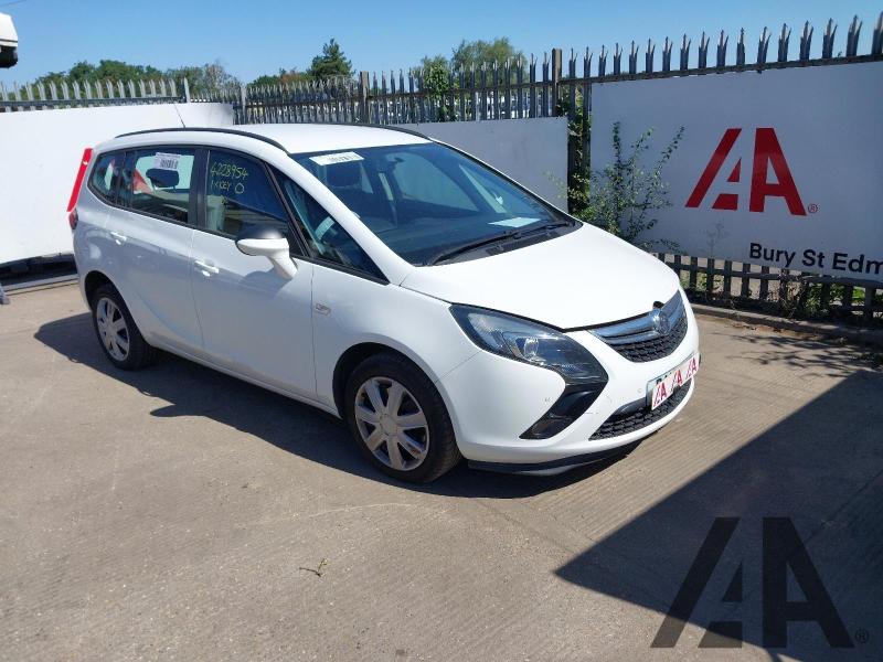 2014 VAUXHALL ZAFIRA TOURER EXCLUSIV CDTI 1956cc TURBO DIESEL AUTOMATIC 6 Speed 5 DOOR MPV