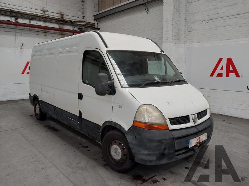 2004 RENAULT MASTER LM35 DCI LWB SHR 2463cc TURBO DIESEL MANUAL 5 Speed PANEL VAN