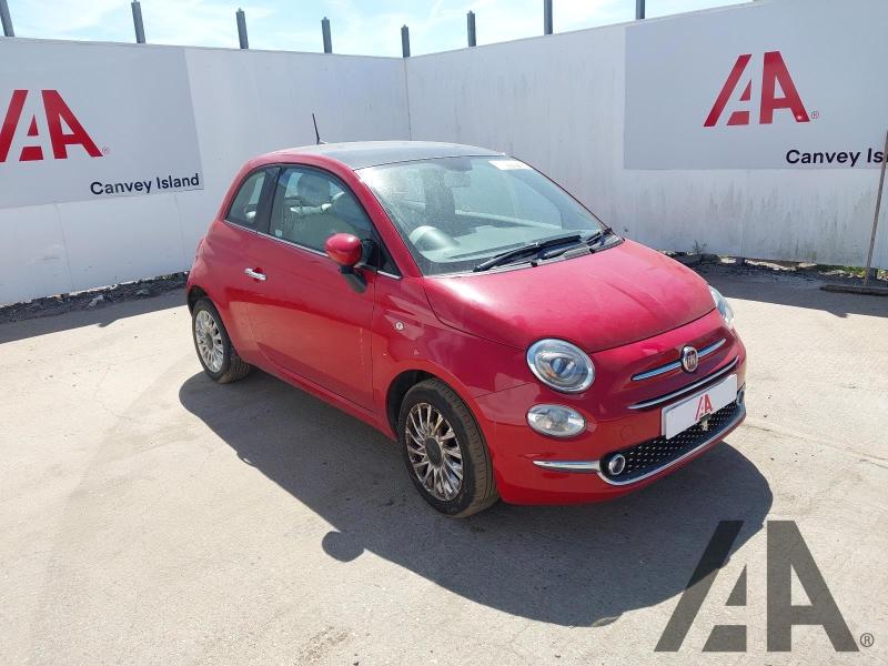 2019 FIAT 500 LOUNGE 1242cc PETROL SEMI AUTO 3 DOOR HATCHBACK