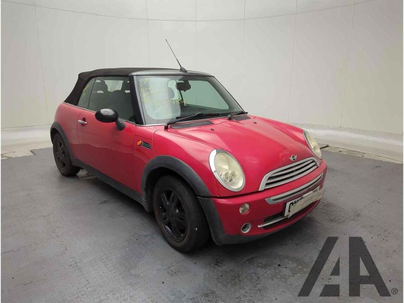 2007 MINI CONVERTIBLE ONE 1598cc PETROL MANUAL 5 Speed 2 DOOR CONVERTIBLE