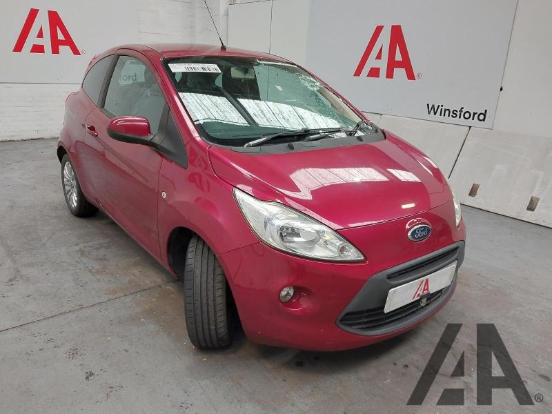 2011 FORD KA ZETEC 1242cc PETROL MANUAL 5 Speed 3 DOOR HATCHBACK
