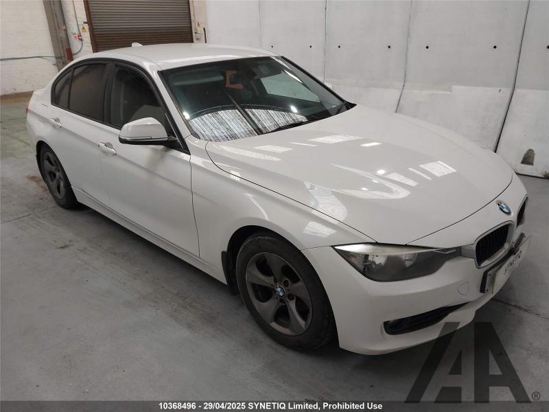 2012 BMW 3 SERIES 320D EFFICIENTDYNAMICS 1995cc TURBO DIESEL MANUAL 4 DOOR SALOON