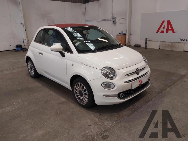 2018 FIAT 500 MULTIJET C LOUNGE 1248cc TURBO DIESEL MANUAL 3 DOOR CONVERTIBLE