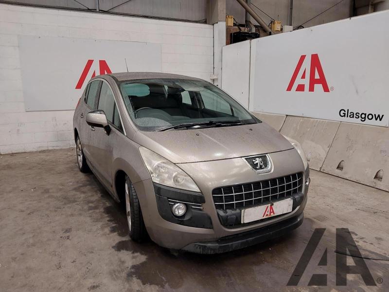 2011 PEUGEOT 3008 SPORT HDI 1560cc TURBO DIESEL MANUAL 6 Speed 5 DOOR HATCHBACK