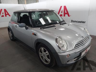 Image of 2005 MINI HATCH ONE 1598cc PETROL MANUAL 5 Speed 3 DOOR HATCHBACK