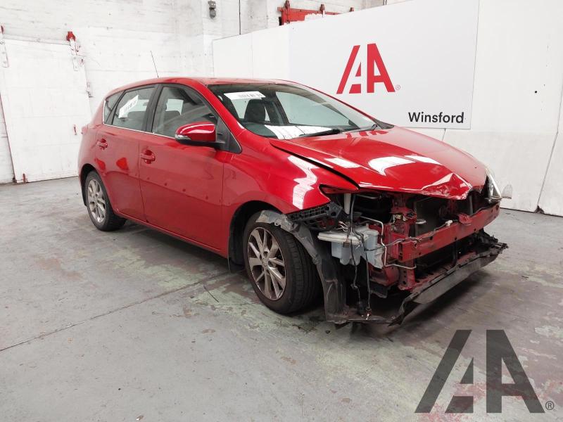 2013 TOYOTA AURIS ICON VALVEMATIC 1598cc PETROL AUTOMATIC 5 DOOR HATCHBACK