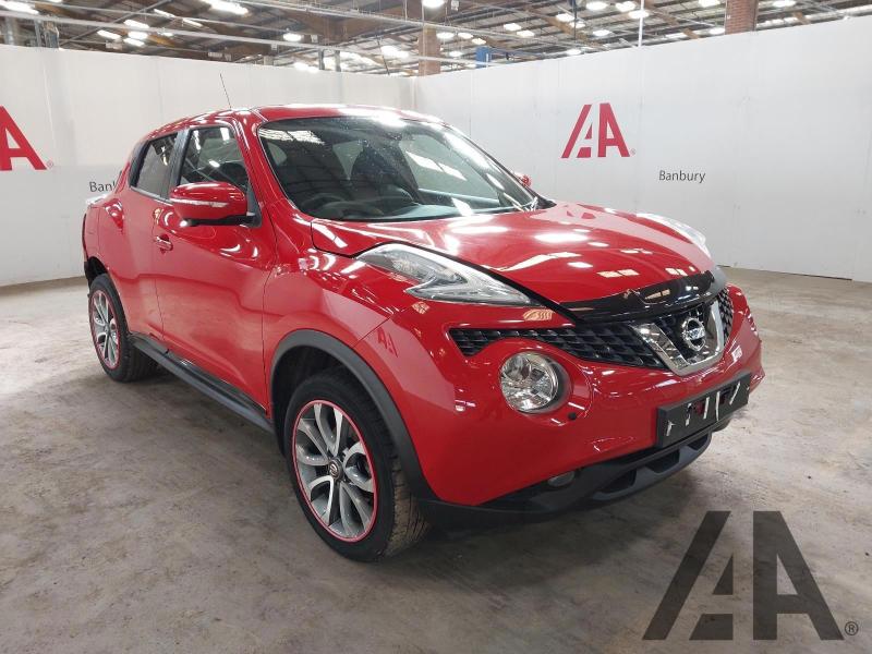 2017 NISSAN JUKE TEKNA DCI 1461cc TURBO DIESEL MANUAL 5 DOOR HATCHBACK