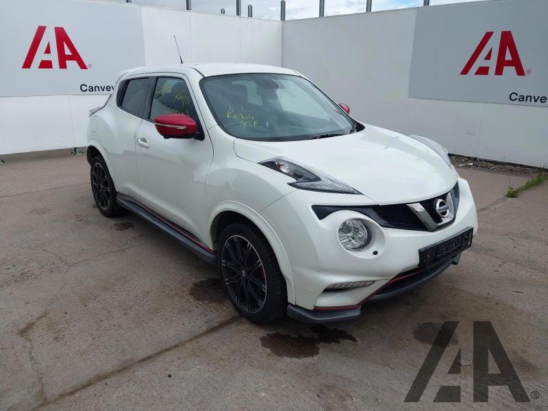 2014 NISSAN JUKE NISMO RS DIG-T 1618cc TURBO PETROL MANUAL 5 DOOR HATCHBACK