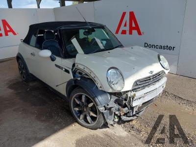 Image of 2008 MINI CONVERTIBLE ONE SIDEWALK 1598cc PETROL MANUAL 5 Speed 2 DOOR CONVERTIBLE