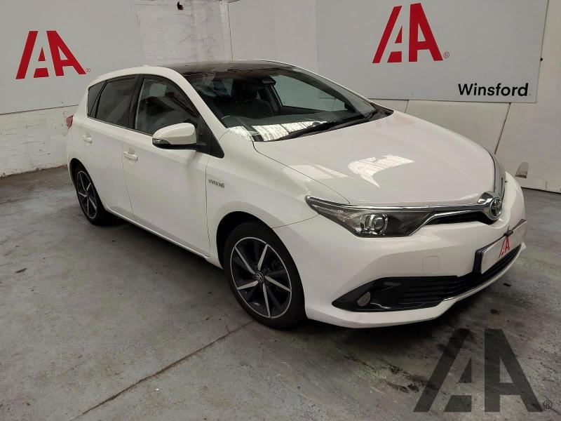 2016 TOYOTA AURIS VVT-I DESIGN TSS 1798cc PETROL/ELECTRIC CVT 5 DOOR HATCHBACK