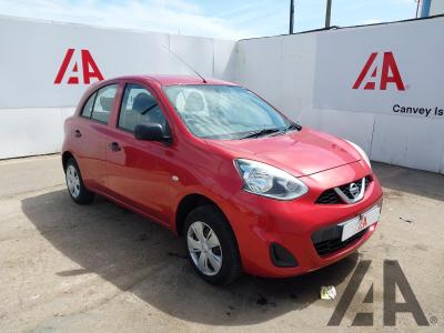 Image of 2016 NISSAN MICRA VISIA 1198cc PETROL MANUAL 5 Speed 5 DOOR HATCHBACK