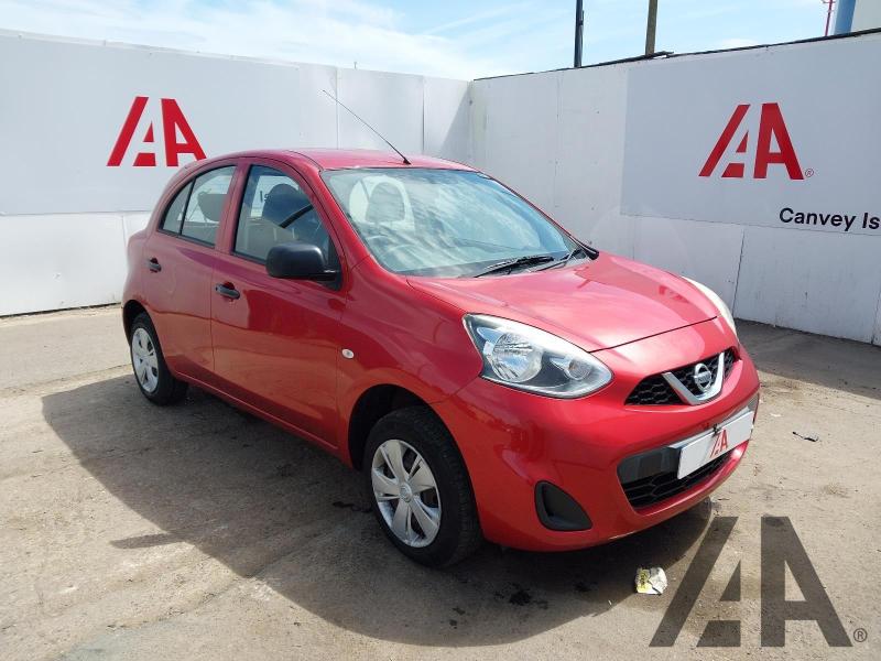 2016 NISSAN MICRA VISIA 1198cc PETROL MANUAL 5 Speed 5 DOOR HATCHBACK