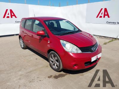 Image of 2010 NISSAN NOTE N-TEC 1386cc PETROL MANUAL 5 Speed 5 DOOR MPV