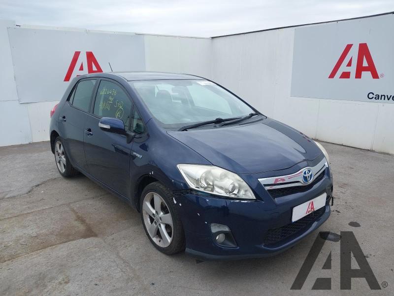 2010 TOYOTA AURIS T4 1797cc PETROL/ELECTRIC CVT 1 Speed 5 DOOR HATCHBACK
