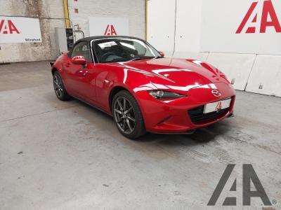 Image of 2015 MAZDA MX-5 SPORT NAV 1998cc PETROL MANUAL 6 Speed 2 DOOR CONVERTIBLE