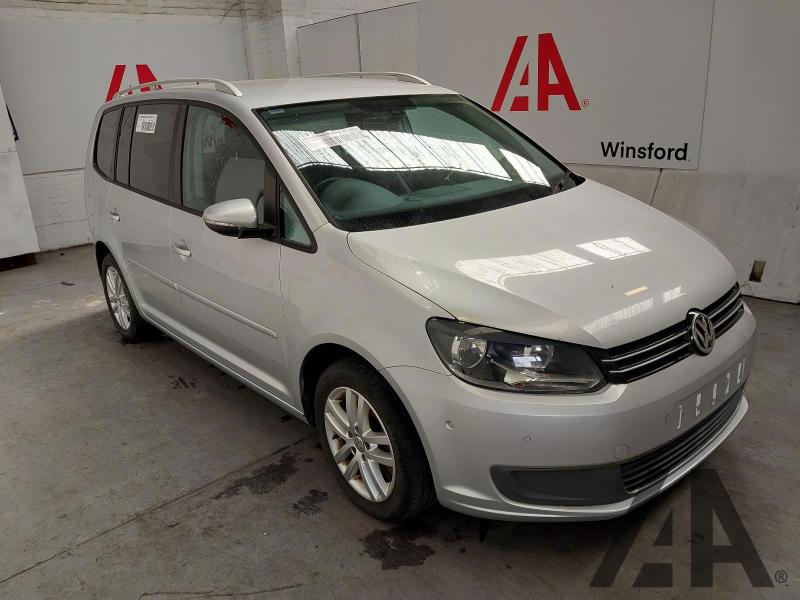 2013 VOLKSWAGEN TOURAN SE TDI 1968cc TURBO DIESEL MANUAL 5 DOOR MPV