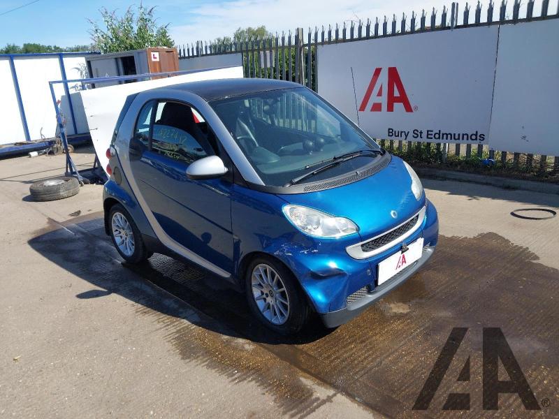 2010 SMART FORTWO COUPE PASSION CDI 799cc TURBO DIESEL AUTOMATIC 2 DOOR COUPE