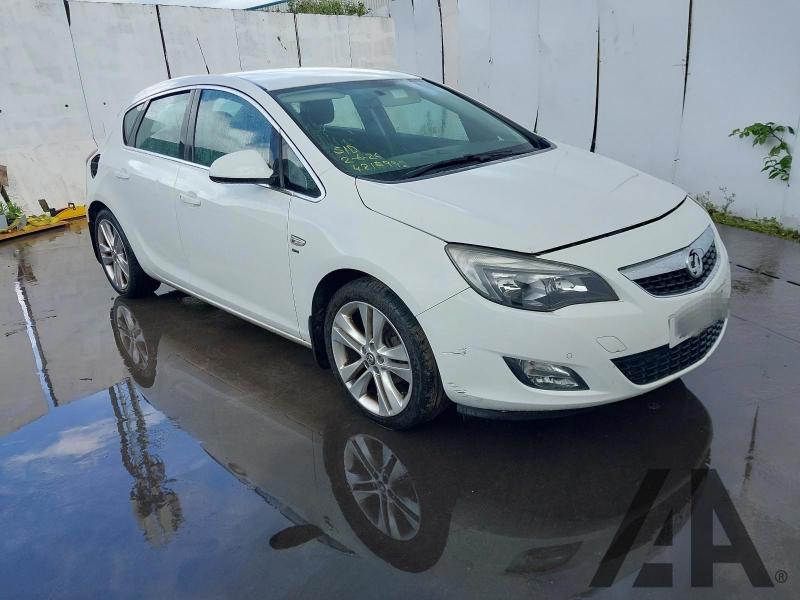2012 VAUXHALL ASTRA SRI 1364cc TURBO PETROL MANUAL 6 Speed 5 DOOR HATCHBACK