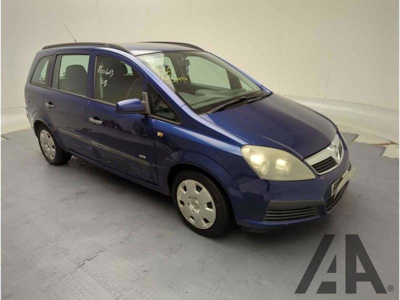 2007 VAUXHALL ZAFIRA LIFE 16V 1598cc PETROL MANUAL 5 Speed 5 DOOR MPV