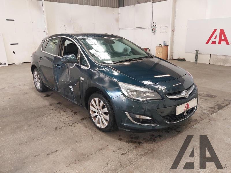 2014 VAUXHALL ASTRA ELITE 1598cc PETROL MANUAL 5 Speed 5 DOOR HATCHBACK