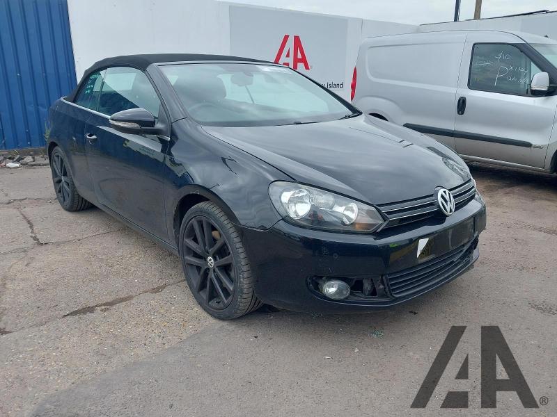 2012 VOLKSWAGEN GOLF GT TDI BLUEMOTION TECHNOLOGY 1968cc TURBO DIESEL MANUAL 6 Speed 2 DOOR CONVERTIBLE