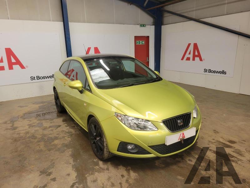 2009 SEAT IBIZA SPORT DSG 1598cc PETROL SEMI AUTO 3 DOOR HATCHBACK