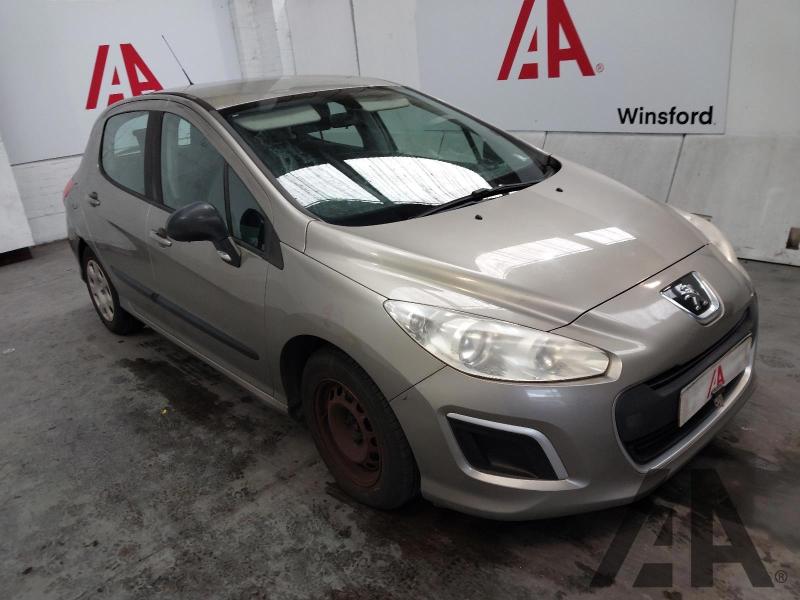 2012 PEUGEOT 308 HDI ACCESS 1560cc TURBO DIESEL MANUAL 5 Speed 5 DOOR HATCHBACK