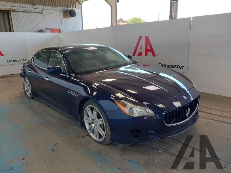 2015 MASERATI QUATTROPORTE DV6 2987cc TURBO DIESEL AUTOMATIC 8 Speed 4 DOOR SALOON