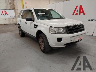 Image of 2013 LAND ROVER FREELANDER TD4 BLACK AND WHITE 2179cc TURBO DIESEL MANUAL 5 DOOR ESTATE