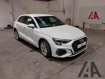 Image of 2023 AUDI A3 SPORTBACK TFSI E S LINE 40 1395cc TURBO PETROL/ELECTRIC SEMI AUTO 5 DOOR HATCHBACK