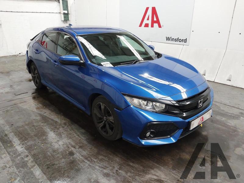 2019 HONDA CIVIC I-DTEC SR 1597cc TURBO DIESEL AUTOMATIC 5 DOOR HATCHBACK
