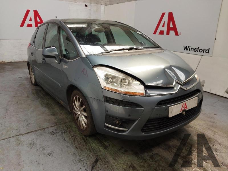 2008 CITROEN C4 PICASSO EXCLUSIVE HDI 5STR 1997cc TURBO DIESEL AUTOMATIC 6 Speed 5 DOOR MPV